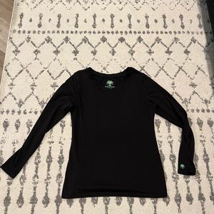 Healing hands under scrub long sleeve top